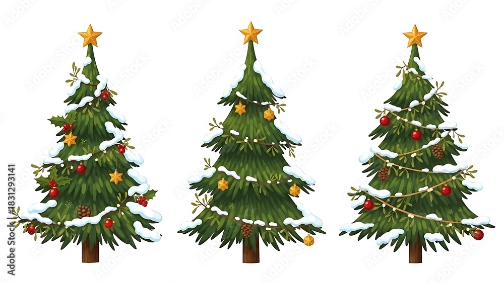 Obraz premium Xmas Trees