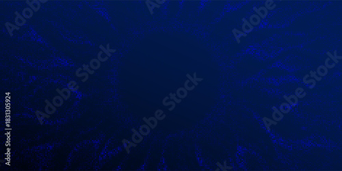 Futuristic Abstract Digital Technology Background. Tech Mosaic Halftone Pattern. Technology or Science Research Presentation Background. Modern