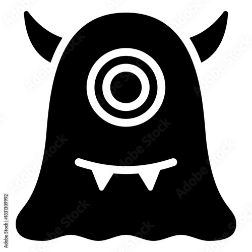 funny cartoon monster