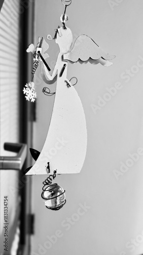 Christmas decorations in Fort Worth, Texas, USA.