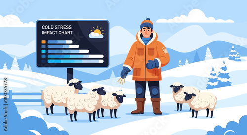 Protecting livestock from winter's grip with cold stress management strategies