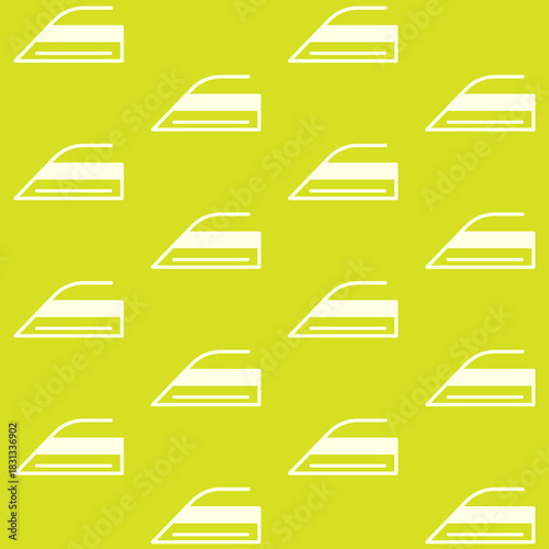 Minimalist Shirt Iron Vector Seamless Pattern