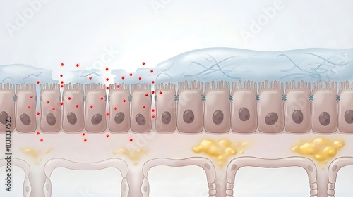 NSAID-Induced Suppression of Gastric Mucus and Bicarbonate Barrier