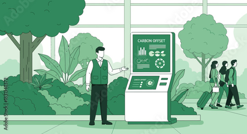 Promoting Carbon Neutrality Initiative Through Interactive Technology for Sustainable Travel