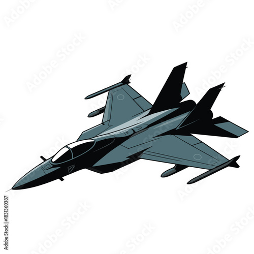 military jet fighter
