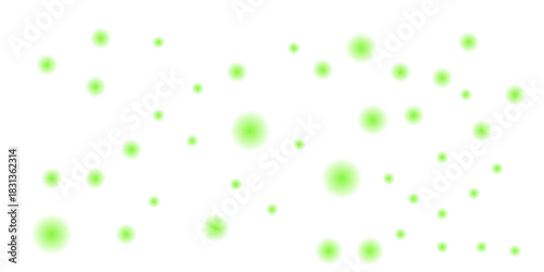Vector illustration of green liquid paint drops and texture splash pattern on a clean white background design