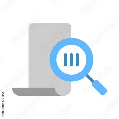 Batch Tracking Icon - Flat Color