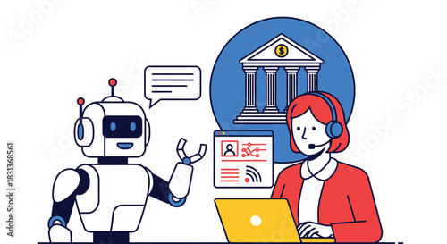 Banking chatbot customer service ai assistant financial support