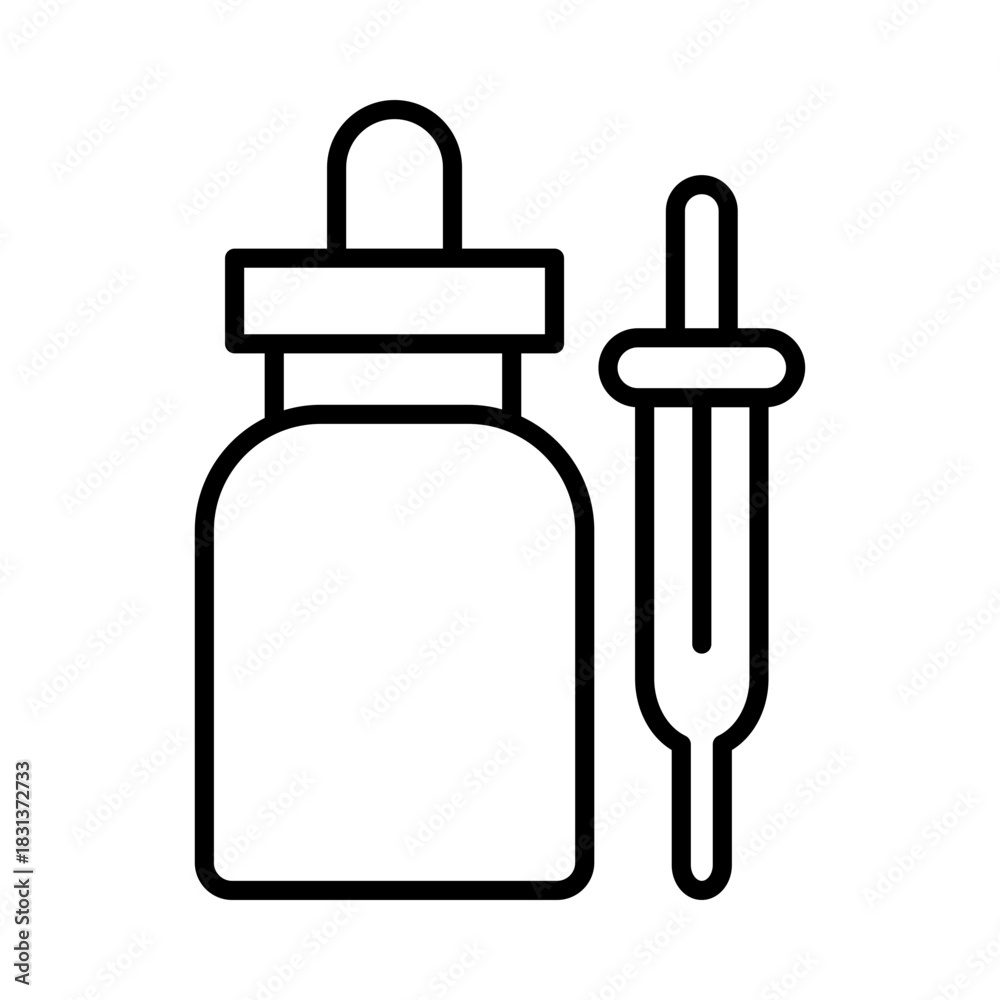 Obraz premium serum icon