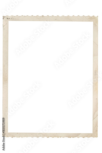 Thin golden vertical photo frame borders