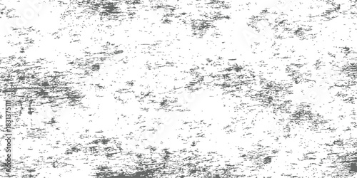 Heavy Grunge Distressed Texture Overlay Abstract Vector Background with Subtle Gray Scratches