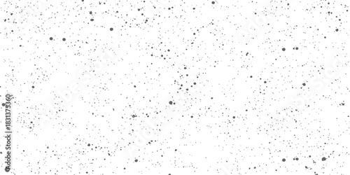 Seamless grunge speckle texture background Abstract distressed dust dots overlay pattern in black and white monochrome