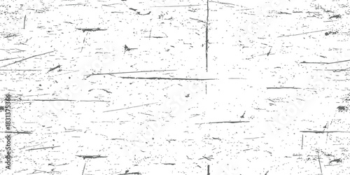 Seamless Distressed Scratch Grunge Texture Overlay Black and White Vector Background