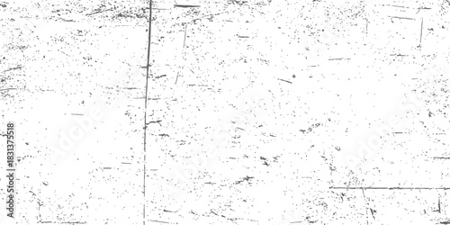 High Contrast Grunge Texture Overlay Vector Rough Scratch Noise Distress Background Black and White