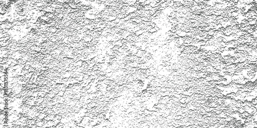 Abstract rough texture background in grayscale distress effect Grunge concrete stucco overlay vector