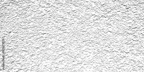 Rough Stucco Wall Texture Background Grayscale Vector Illustration Distressed Overlay Noise Effect Grunge Pattern
