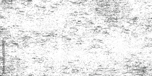 Distressed Vector Grunge Texture Rough Horizontal Scratches Overlay Black and White Background