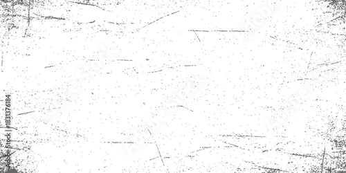 Subtle Grunge Vector Texture Dust and Scratch Overlay Background Distressed Film Noise Effect Monochrome Design Element