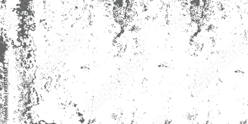 Distressed Grungy Vector Texture Overlay Monochrome Background Abstract Weathered Concrete Surface Pattern