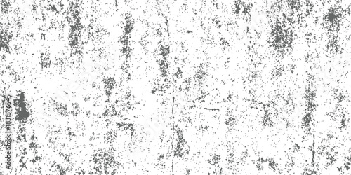 Grungy distressed black and white texture overlay vector background illustration for graphic design projects