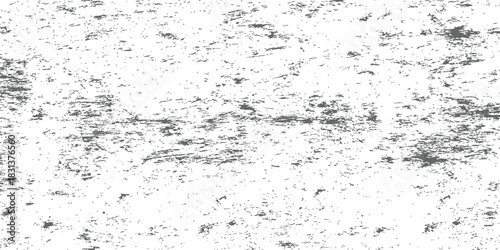 Abstract Seamless Grunge Distress Texture Black and White Background Vector Overlay Element