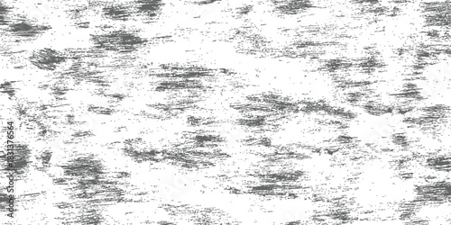 Vector grunge brush stroke texture Aged surface distressed background overlay Monochrome pattern for graphic design elements