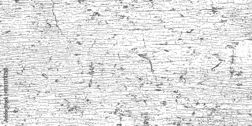 Horizontal Rustic Wood Grain Vector Scratch Overlay Grayscale Grunge Distress Background