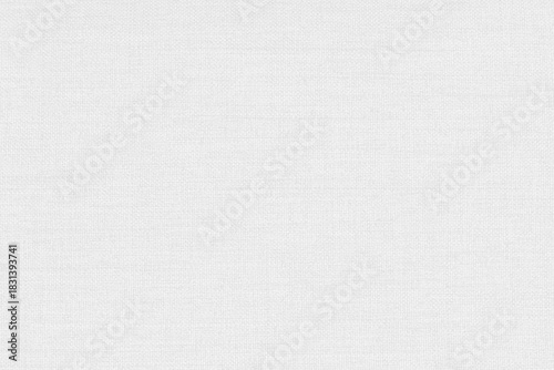 White linen fabric texture background, seamless pattern of natural textile.