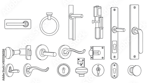 Door hardware types guide different styles and applications