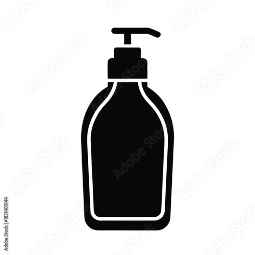 Conditioner Bottle Vector Illustration