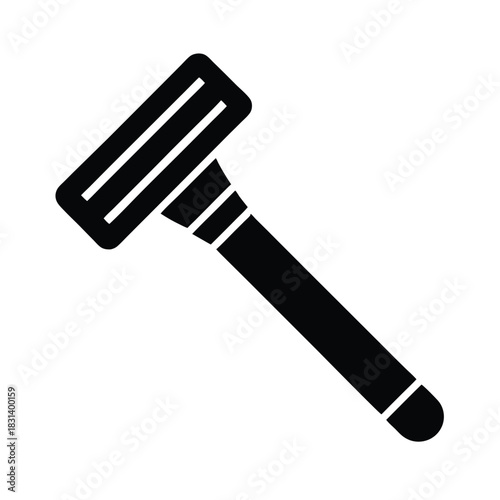 Disposable Razor Vector Illustration