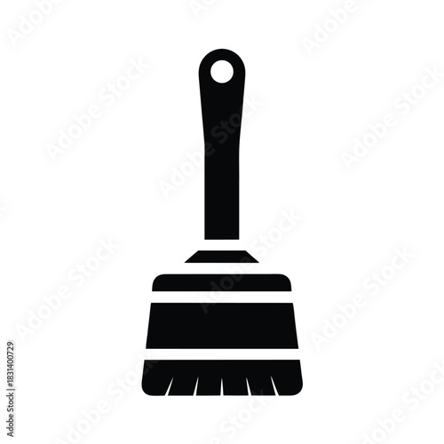 Neck Duster Brush Vector Illustration