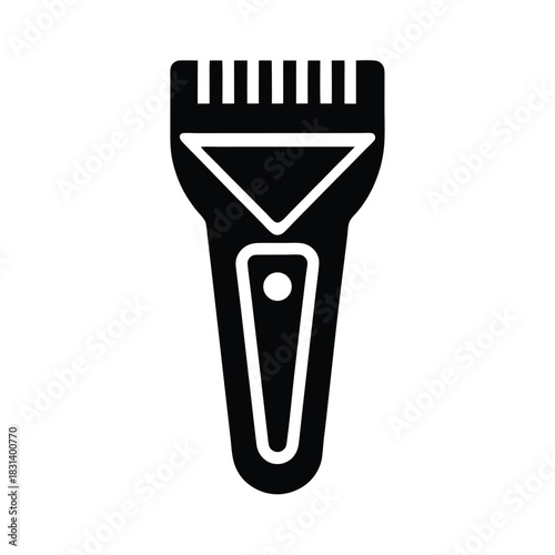 Precision Trimmer Vector Illustration