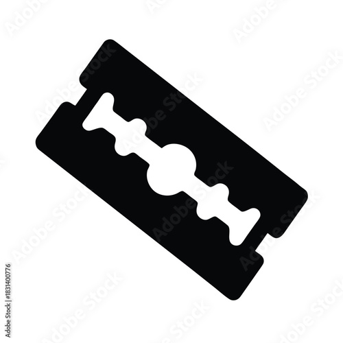 Razor Blade Vector Illustration