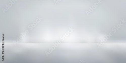 high quality 8kThe white background image simulates the lighting of a photo studio that can put things or text on it.