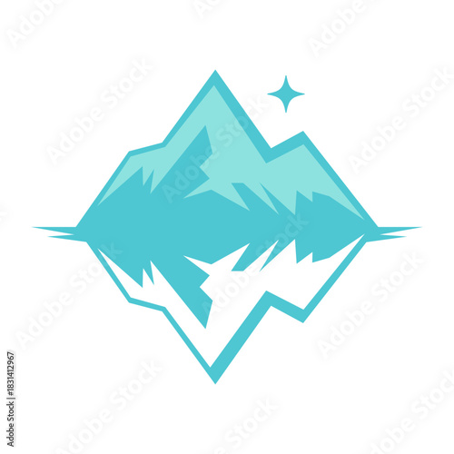 Glacier logo icon design