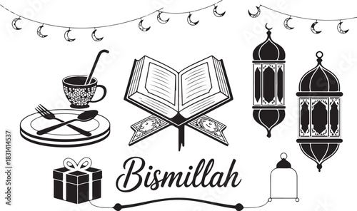 Set of Quran and importent things