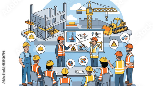 An adorable playful golden retriever puppy sits on a lush green lawn surrounded by vibrant dandelions at sunrise