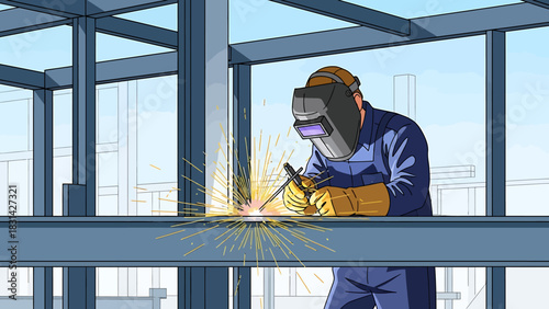 An adorable playful golden retriever puppy sits on a lush green lawn surrounded by vibrant dandelions at sunrise