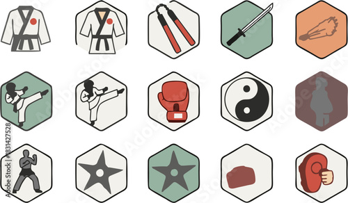 Martial art icon