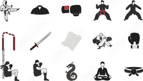 Martial art icon