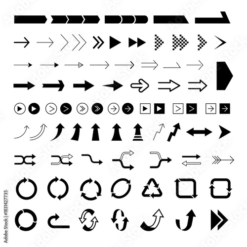 矢印アイコンセット