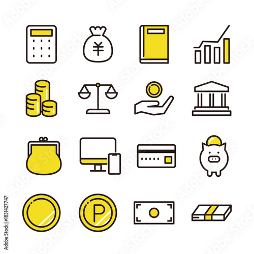 金融系アイコンセット