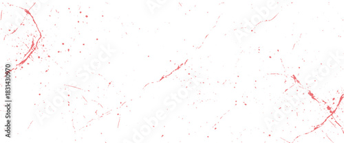 Vector pink grunge ink splatter texture scratch background 
