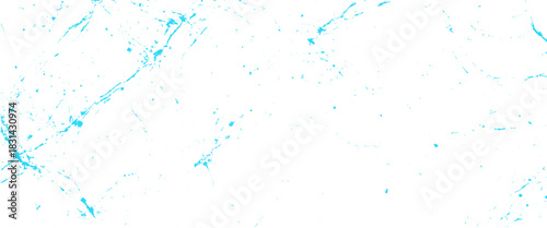 Vector blue grunge ink splatter texture scratch background 