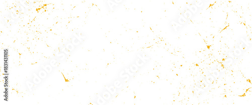 Vector gold grunge ink splatter texture scratch background 