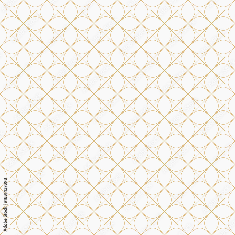 Naklejka premium Luxury Geometric Line Pattern Background