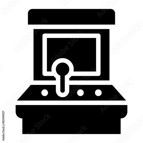 arcade glyph icon