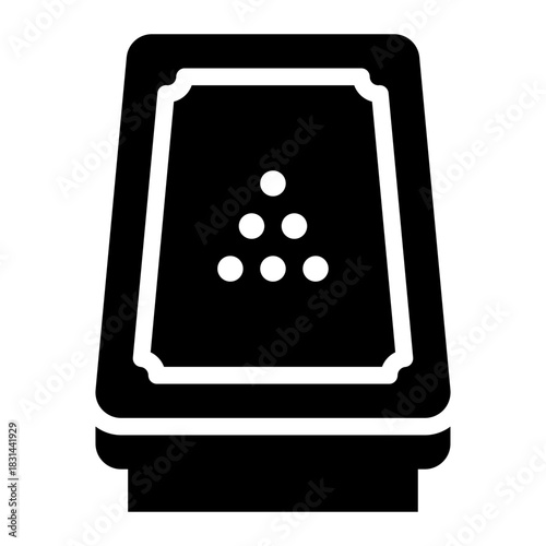billiard glyph icon