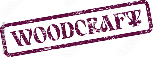 Distinctive Woodcraft Stamp Impression Representing Artisanal Skill and Handcrafted Wooden Products